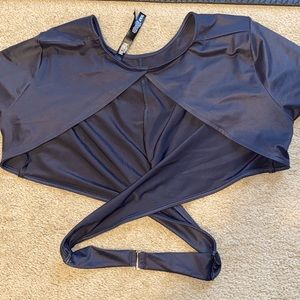 Victoria’s Secret Sport Smoke Grey Twist Top